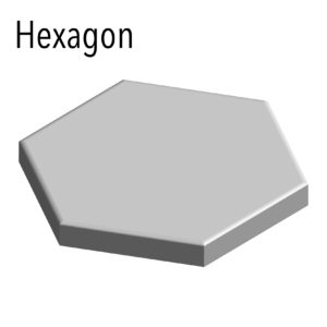 Vitrified Tile Hexagon